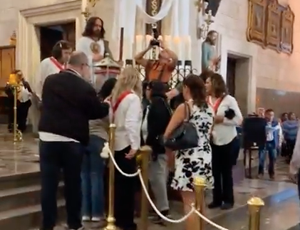 Llega Reliquia de San Judas Tadeo a la Catedral de Santiago en Saltillo